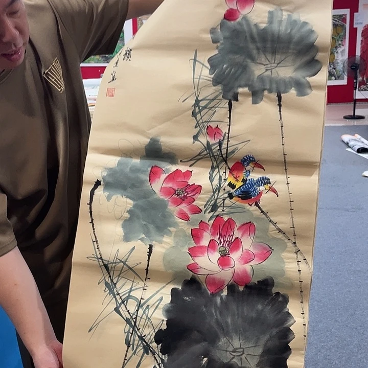 国画今天早上起来发现