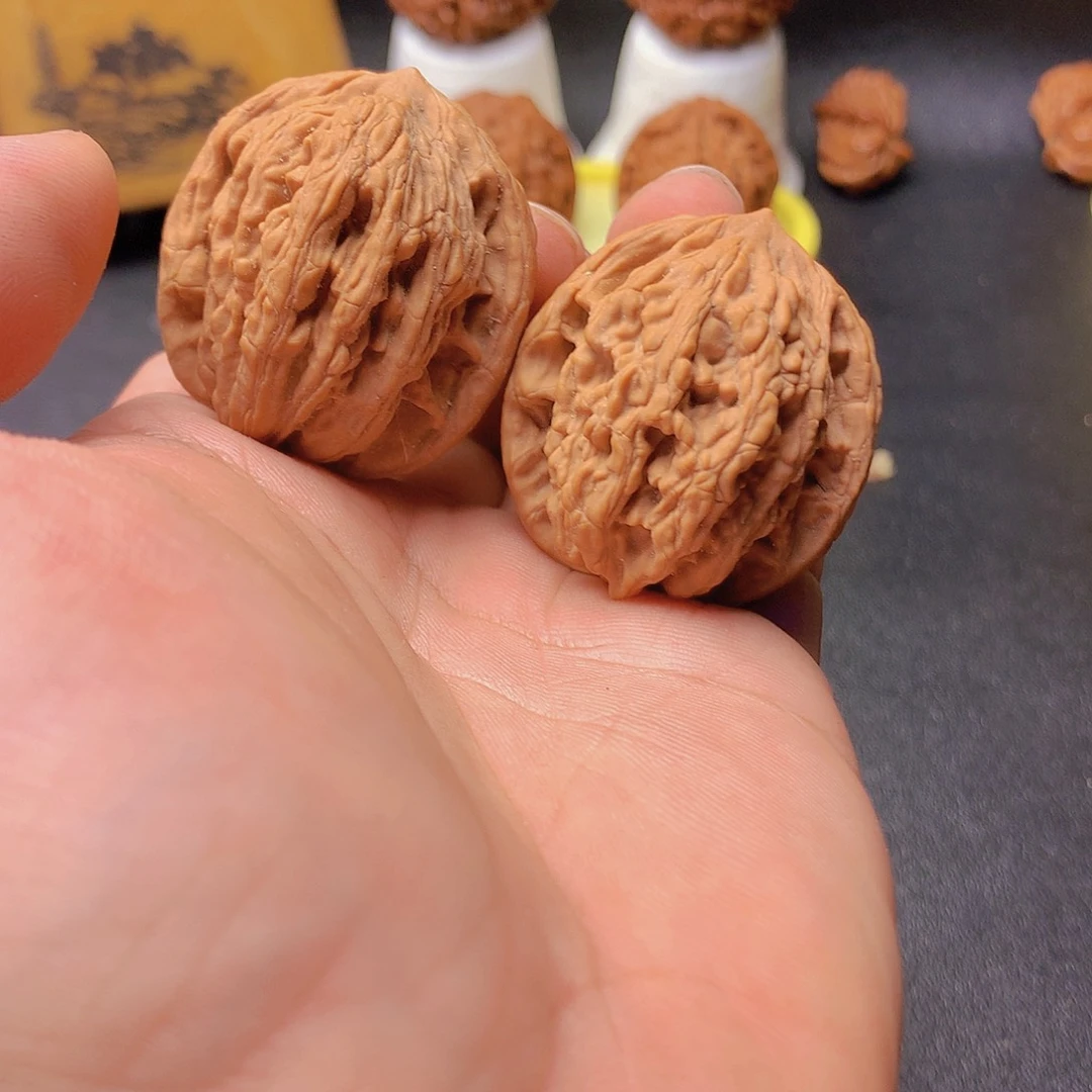 把件文玩核桃虎头