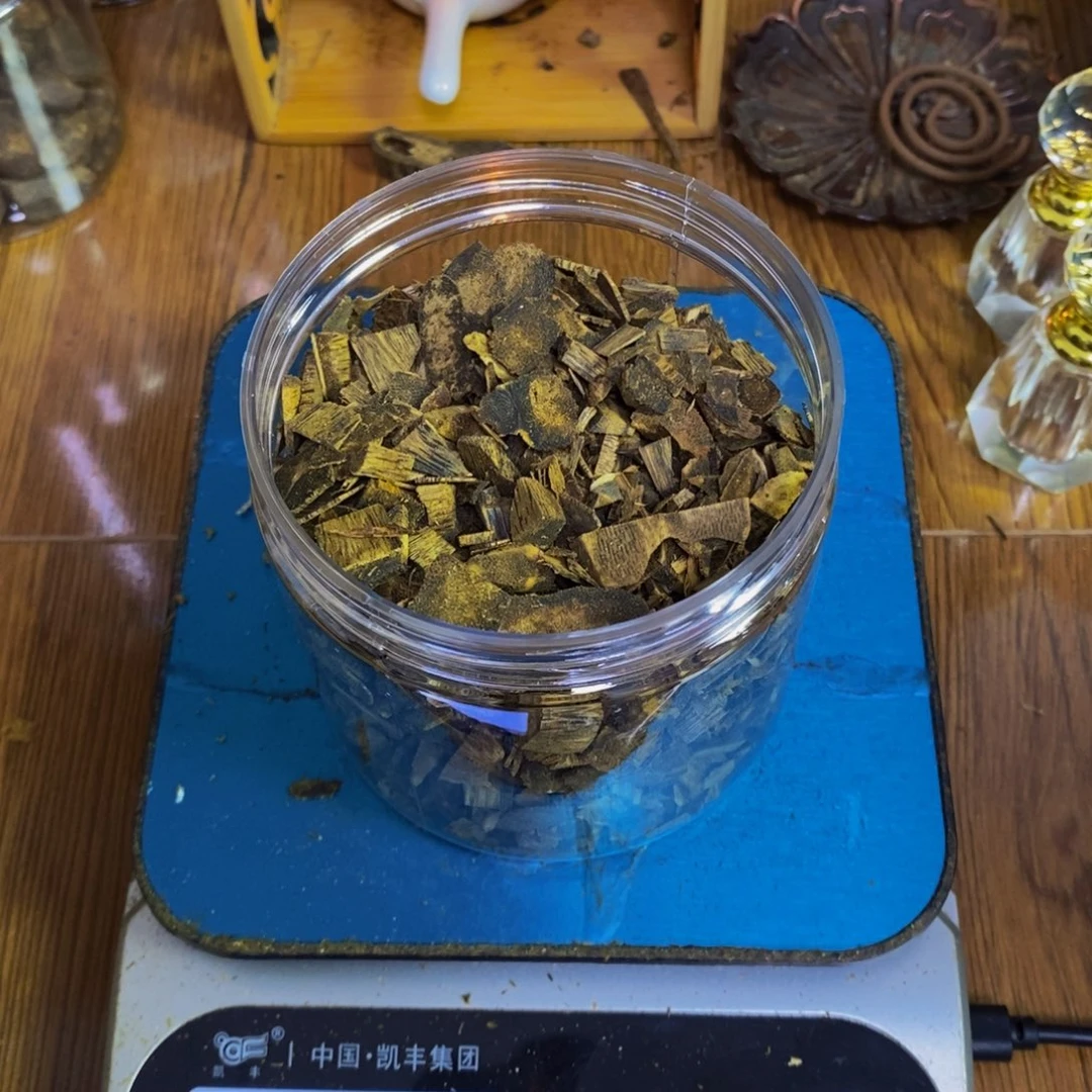 云***绕沉香碎屑沉香白棋片油100克