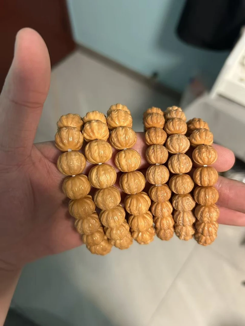 【练手款微瑕京八棱9-15mm】精工雕刻无作色无泡药京八棱