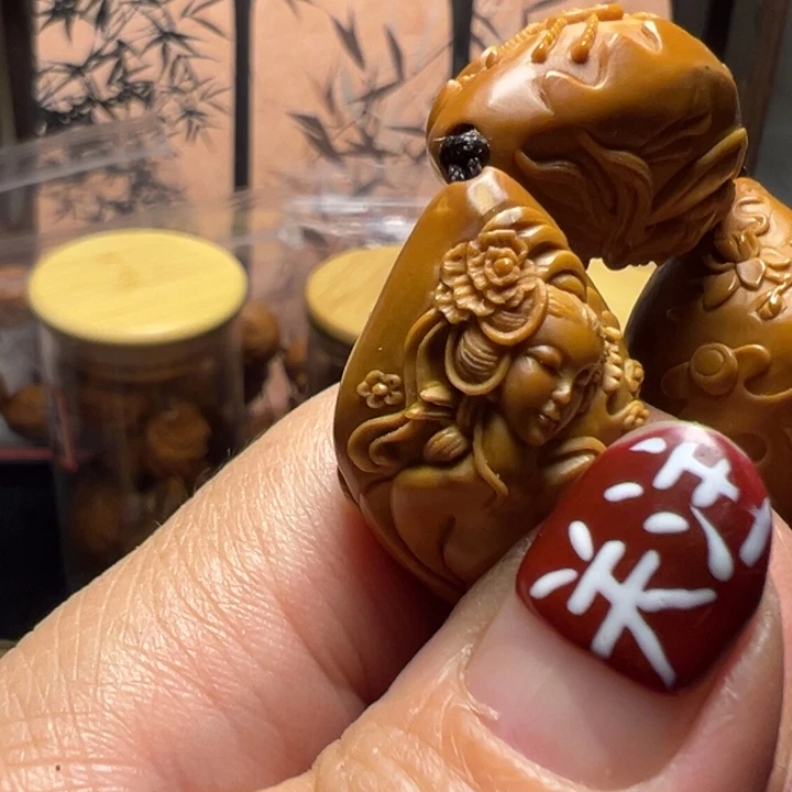 手串/手链橄榄核铁*八美图