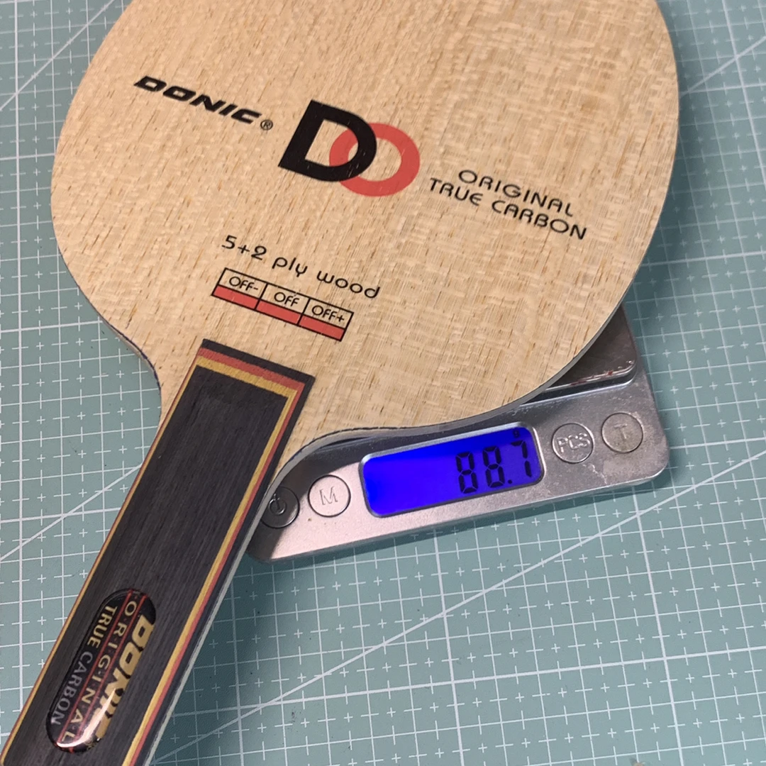 原创真碳七层碳素乒乓球拍底板 未使用 88g