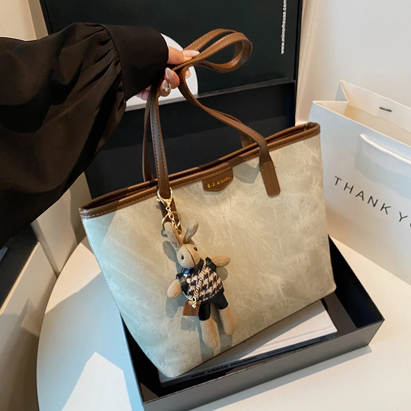 新款时尚百搭潮流女包单肩斜挎包8522绿色