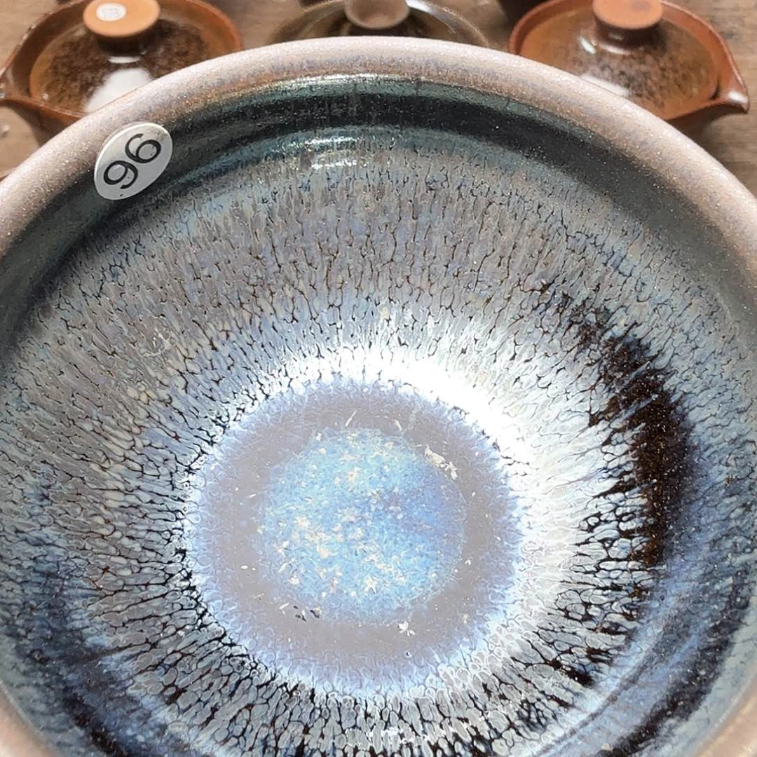 茶盏义兴龙窑建盏96