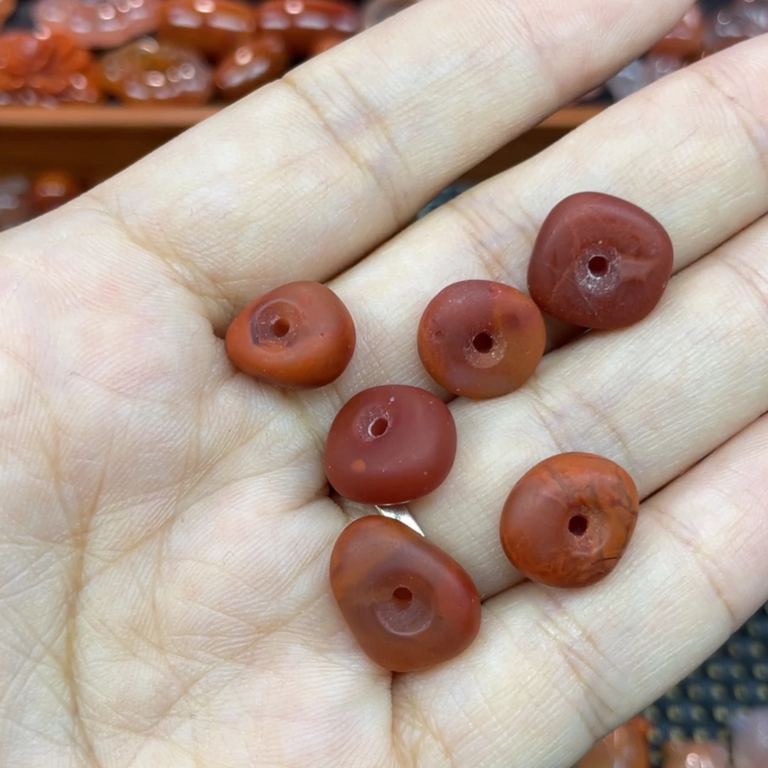 南红玛瑙未镶嵌颈饰战扣