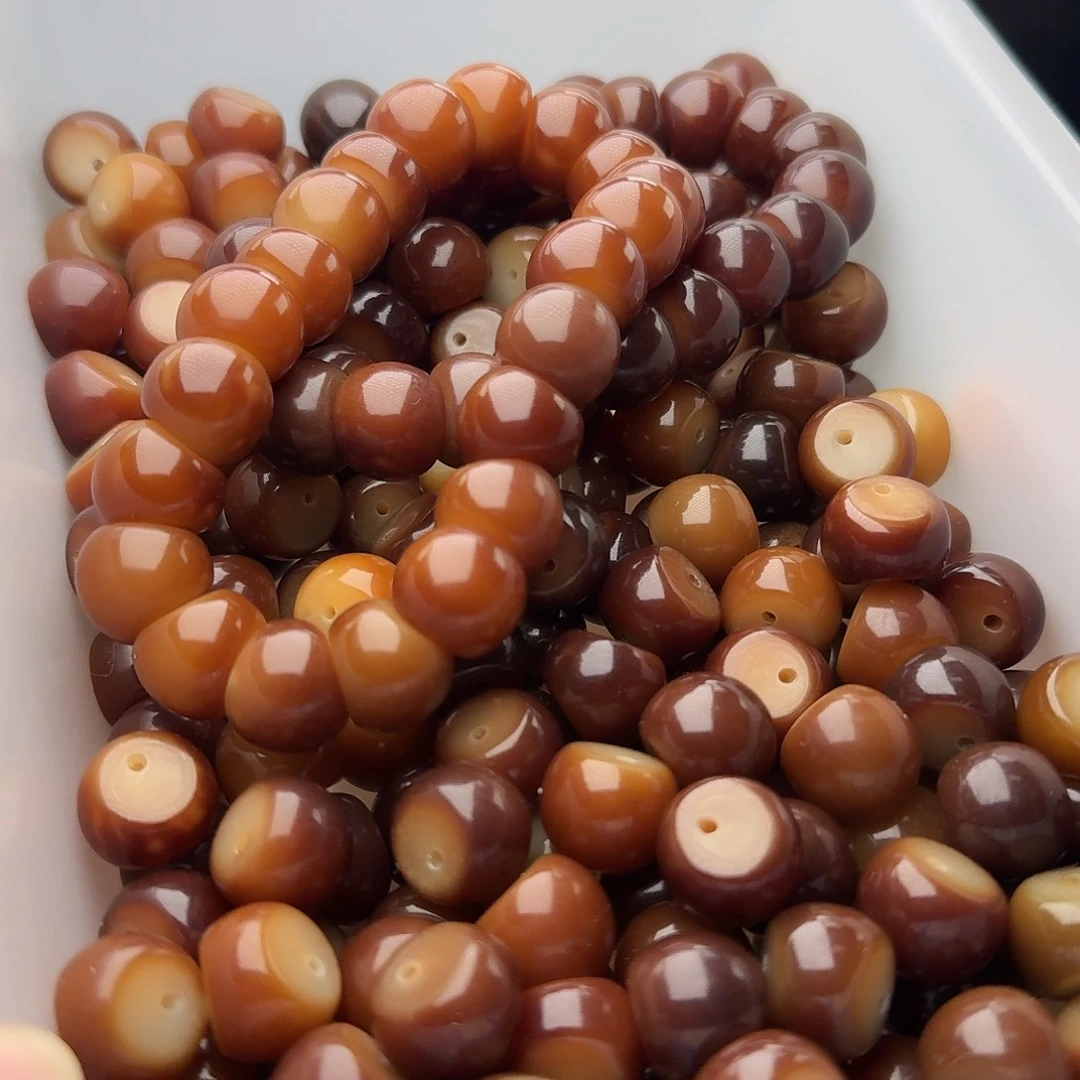 菩提根/象牙果吊坠20 颗菲料追光蒜瓣 14.5  厚切