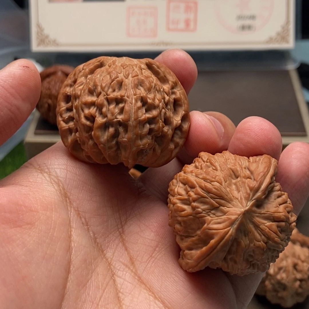 核桃手串/手链小**根磨盘喜欢好评