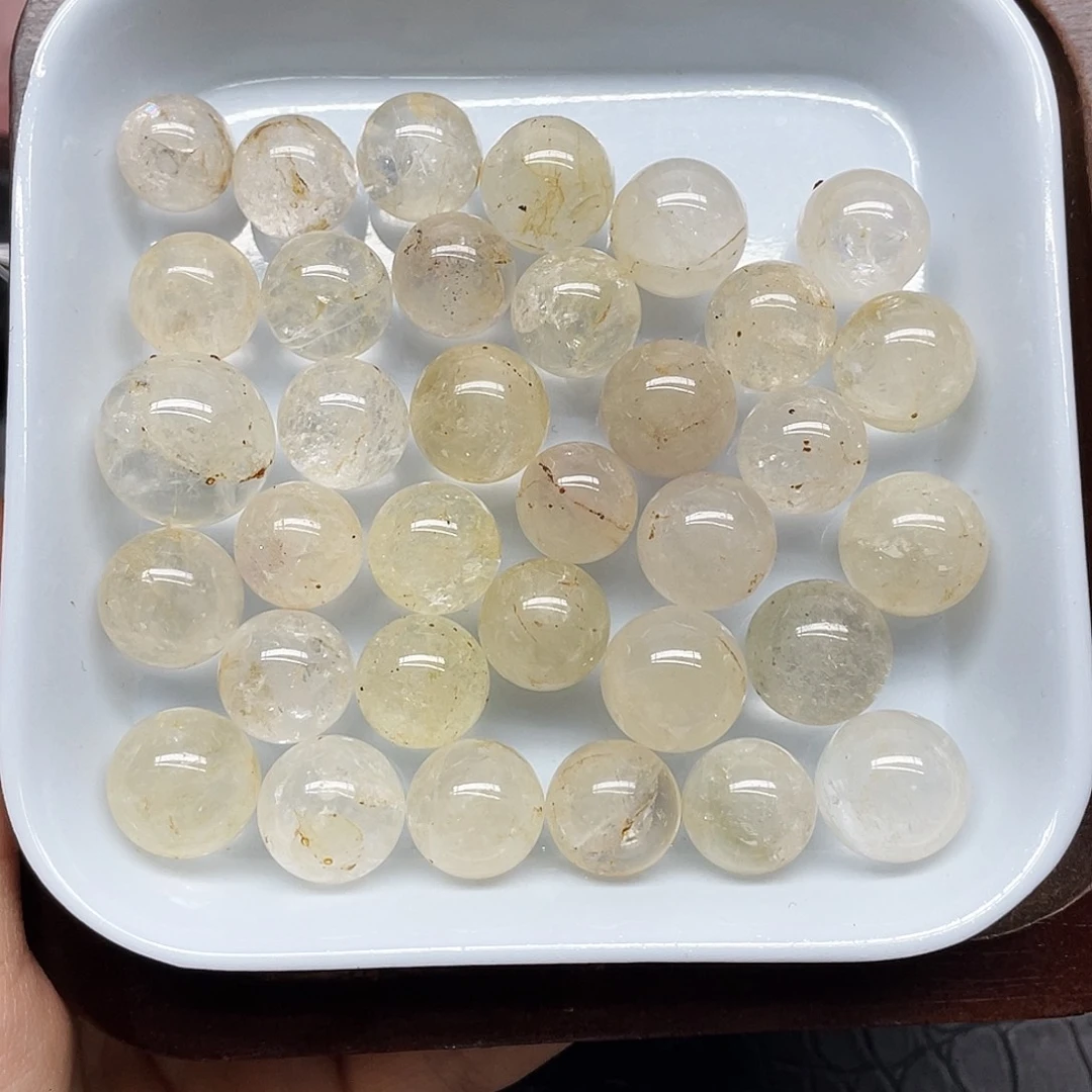 未镶嵌水晶珠宝半成品37浇花小球一盘