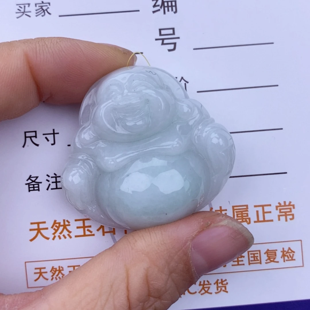 翡翠颈饰未镶嵌佛公