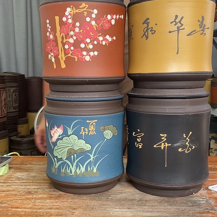 紫砂茶叶罐茶叶罐