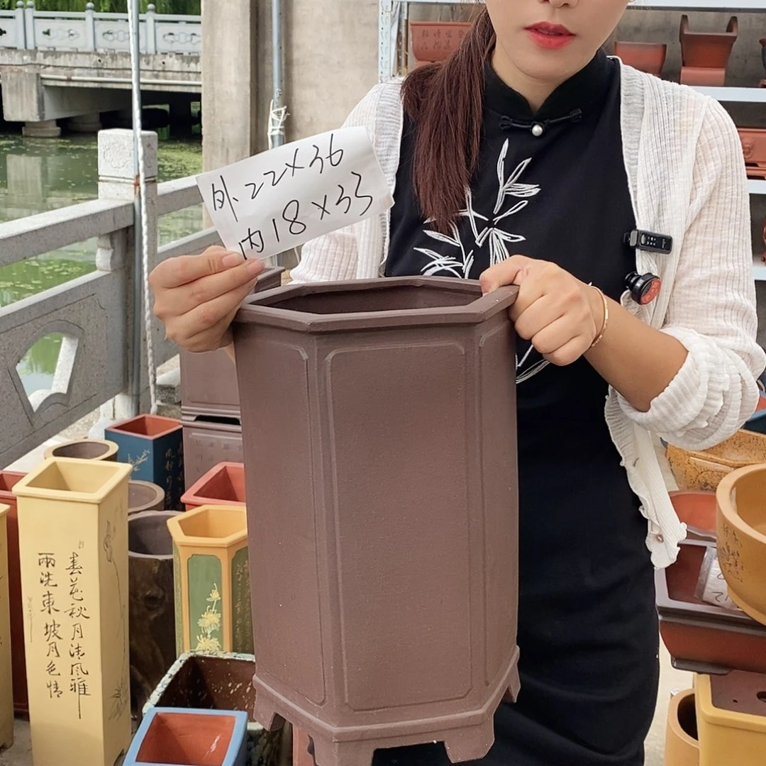 紫砂花盆紫砂花盆
