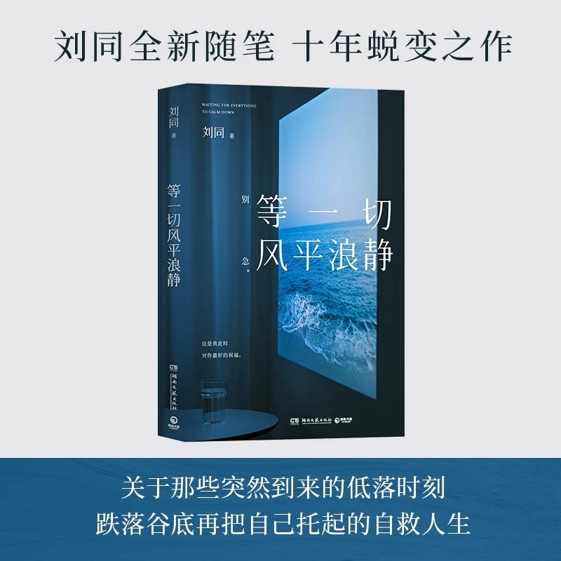 现货速发 等一切风平浪静 刘同新书 青春励志人生哲理随笔集