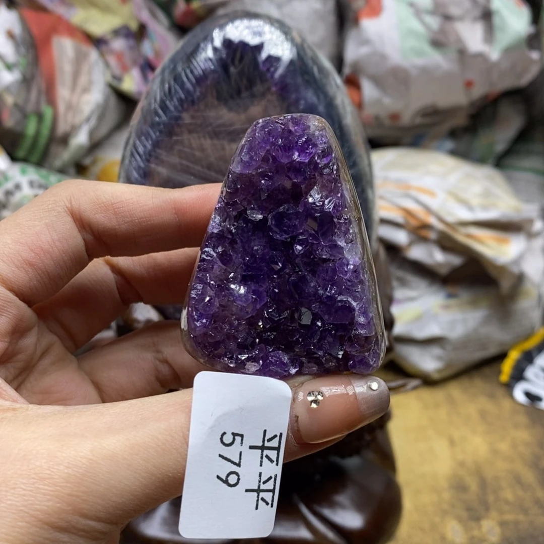 水晶乌拉圭未镶嵌