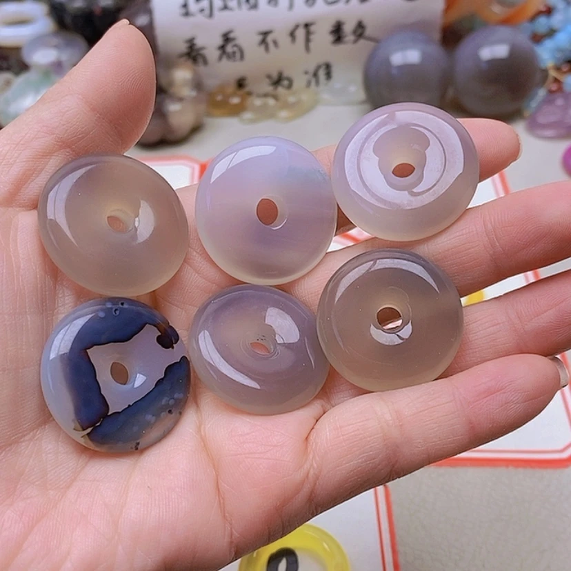 【闪购商品】未镶嵌玛瑙/玉髓珠宝半成品晴****)