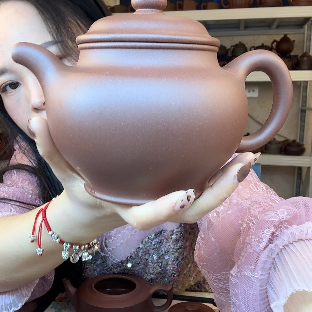 ！***紫砂茶壶精工制作微暇
