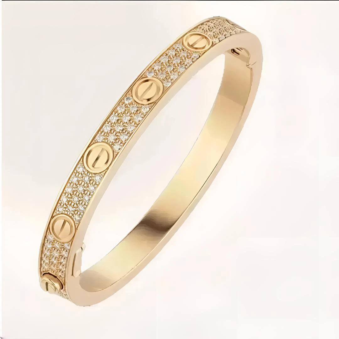 手镯 【撤柜】椭圆形玫瑰金色手镯窄版轻奢手镯 时尚百搭11