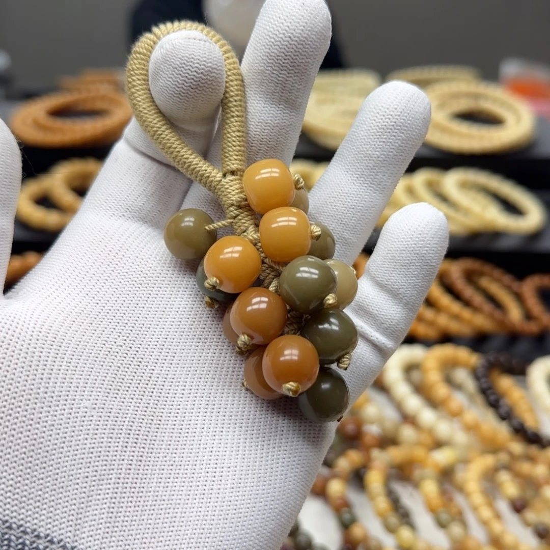 菩提根/象牙果手串12×13 5年 精工