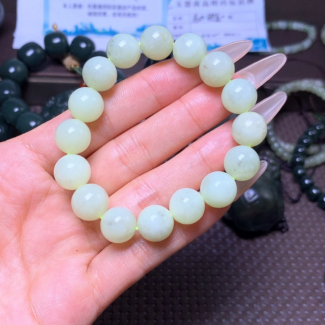 未镶嵌手串和田玉卡12
