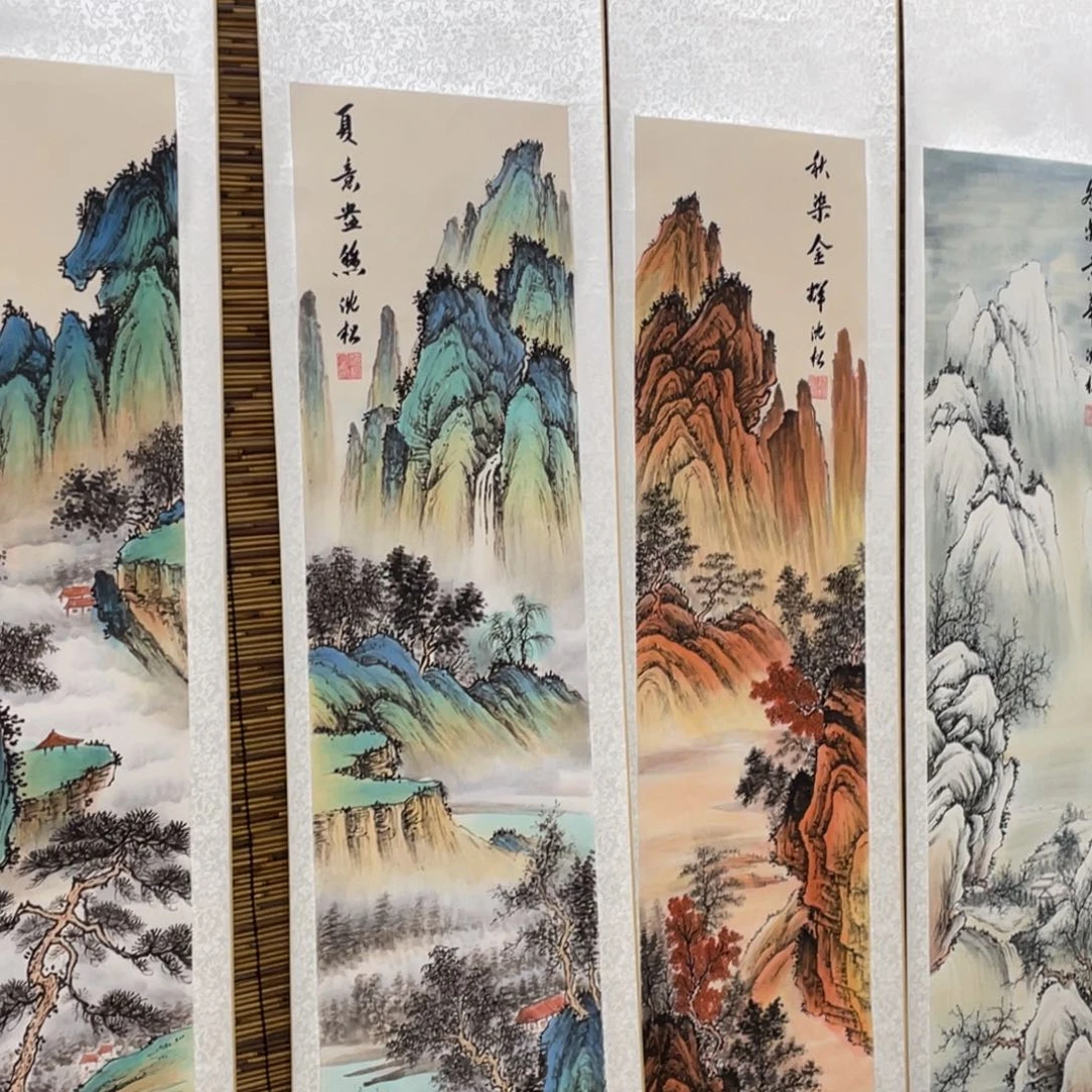 国画老师手笔手绘作品图N