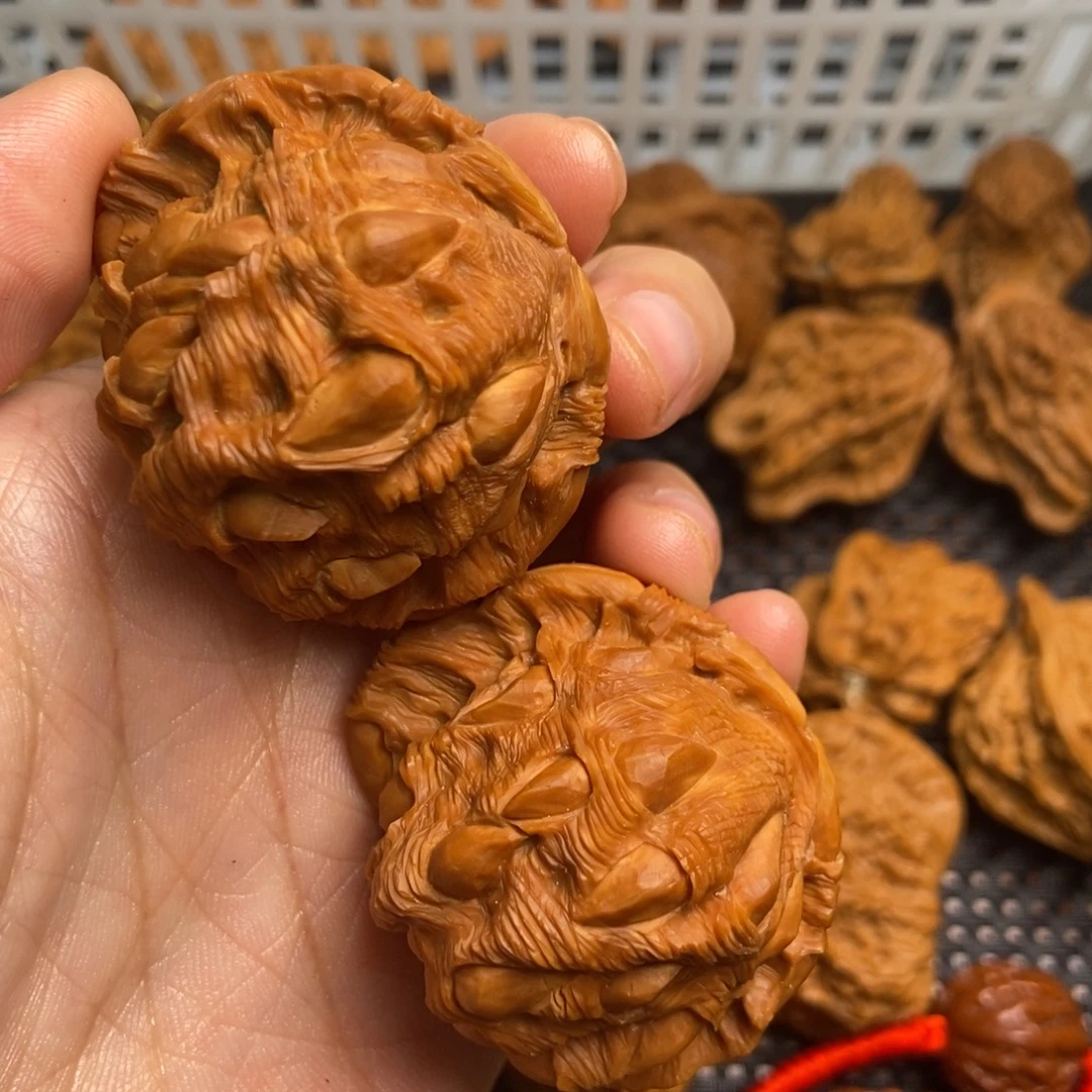 吊坠文玩核桃吞噬边43无瑕