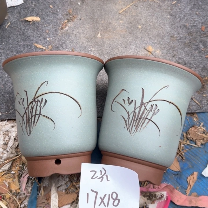 紫砂花盆特价清仓