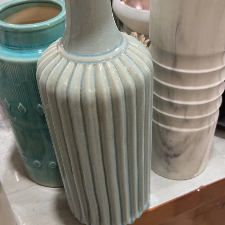 瓷花瓶摆件外贸出口（微瑕）