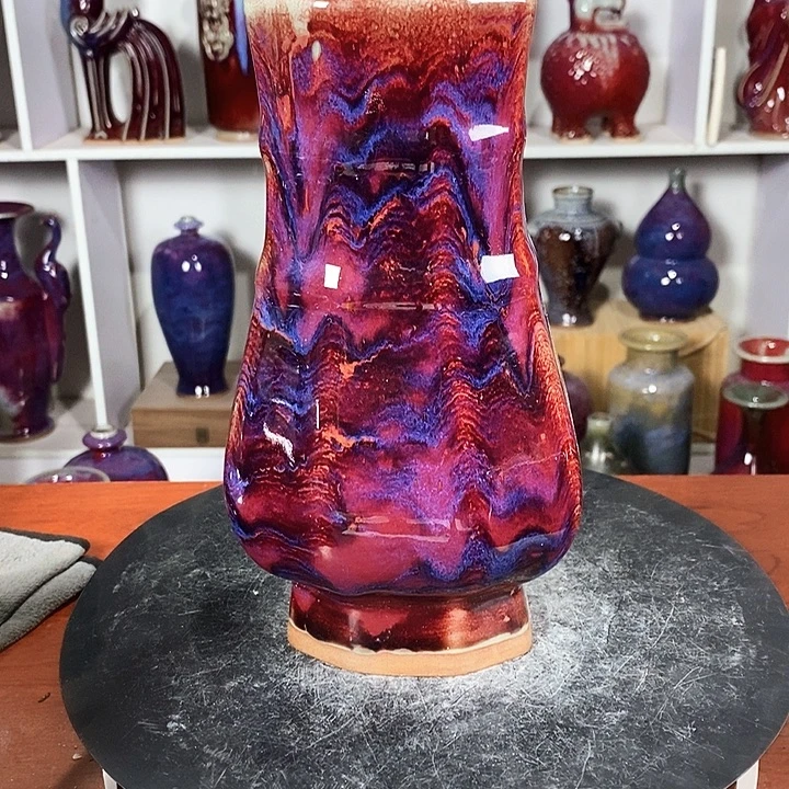 尚峰钧窑作品摆件