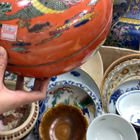 瓷片瓷器摆件瓷器摆件
