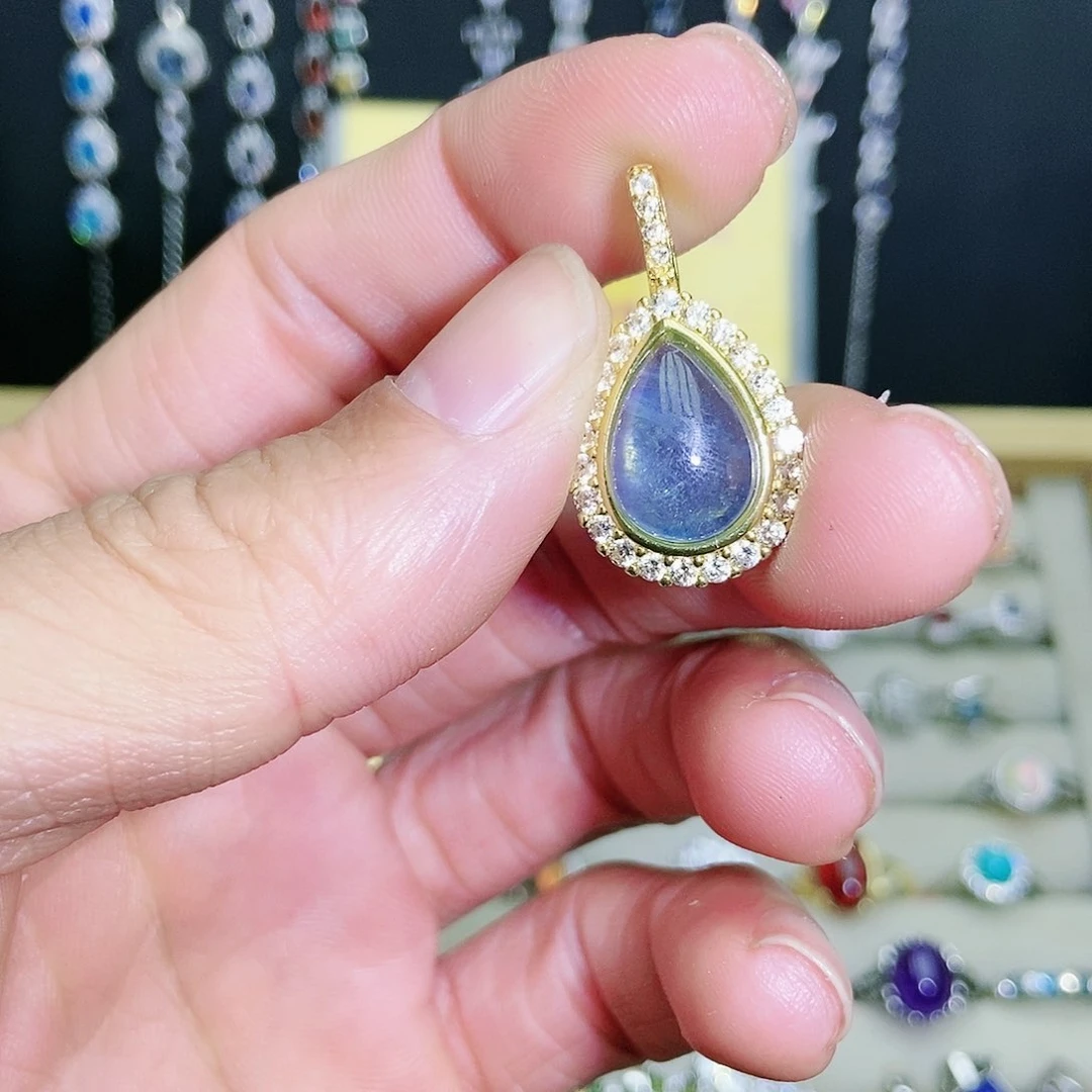 【闪购商品】未镶嵌戒圈海蓝宝石