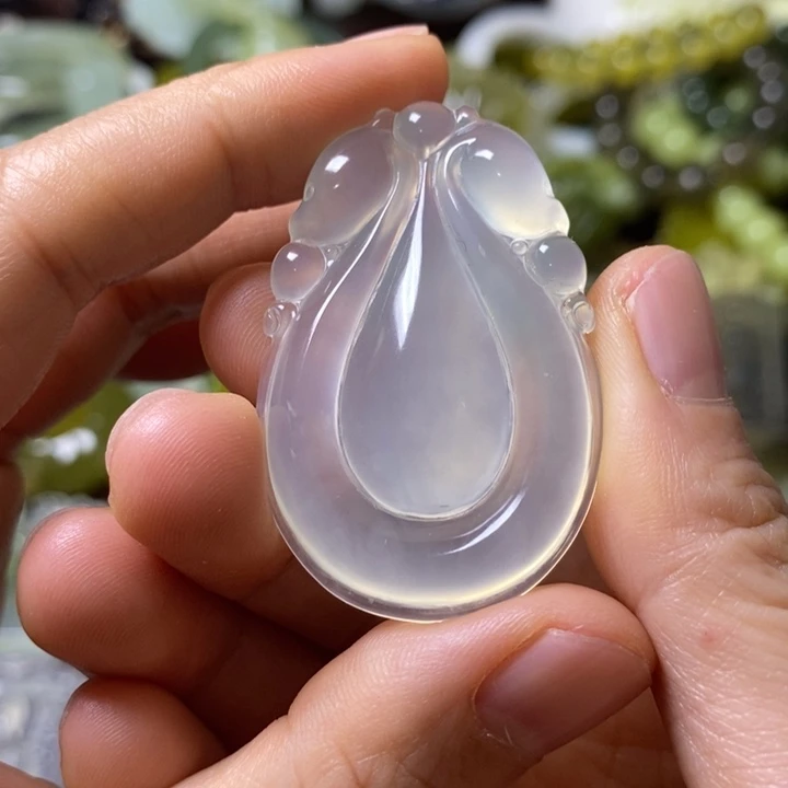 岫玉岫玉挂件未镶嵌