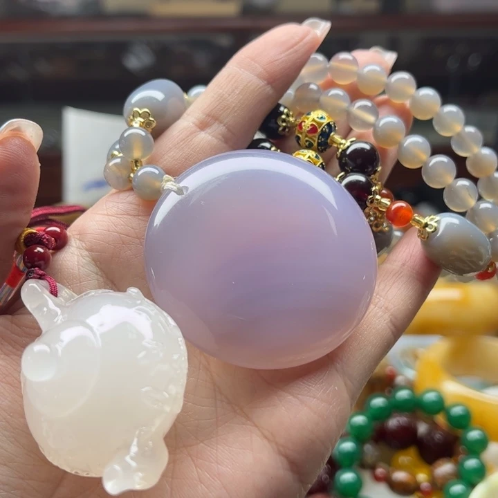 玛瑙/玉髓颈饰未镶嵌萳*