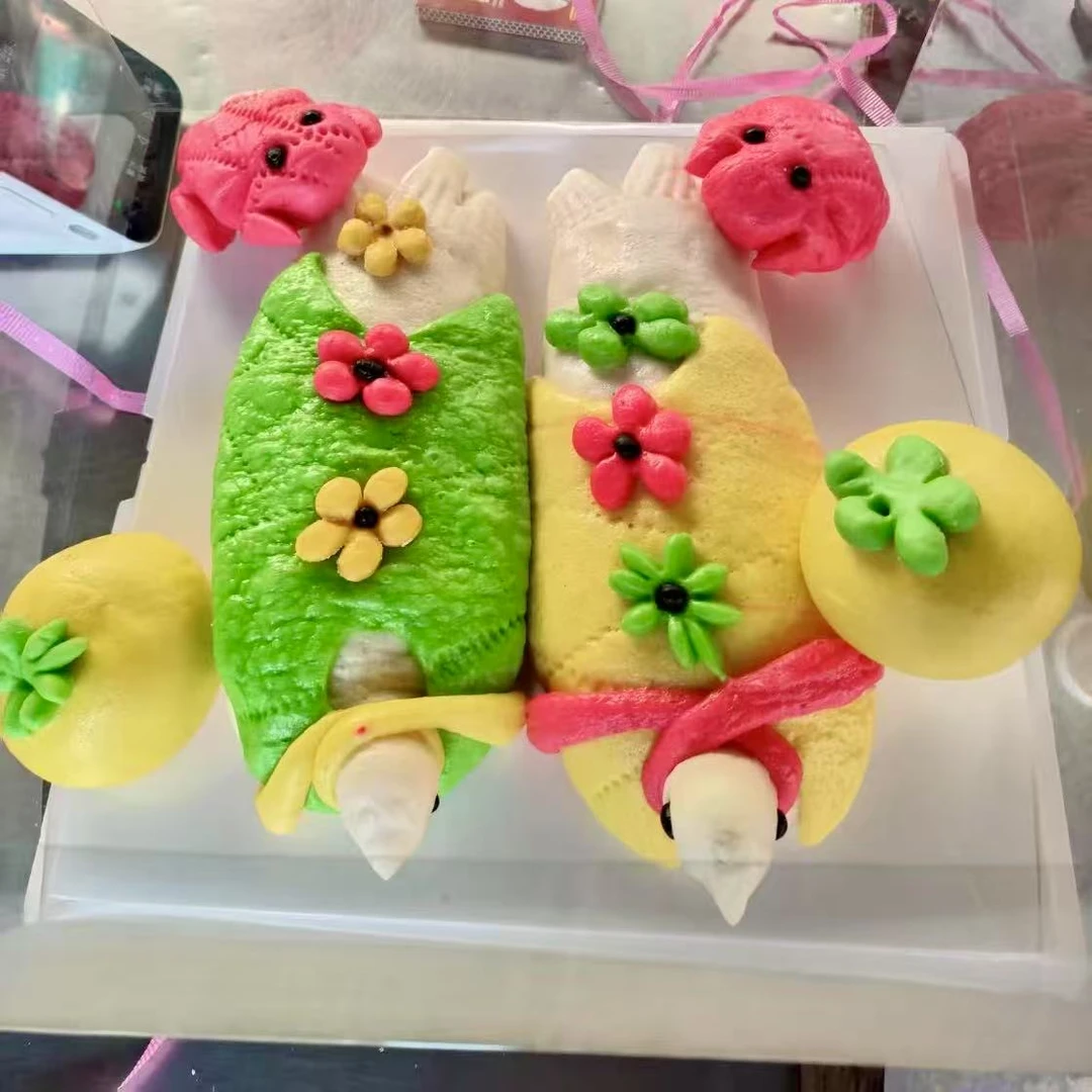 闰月 大雁面点礼盒（手工制作难免有瑕疵！介意勿拍！)