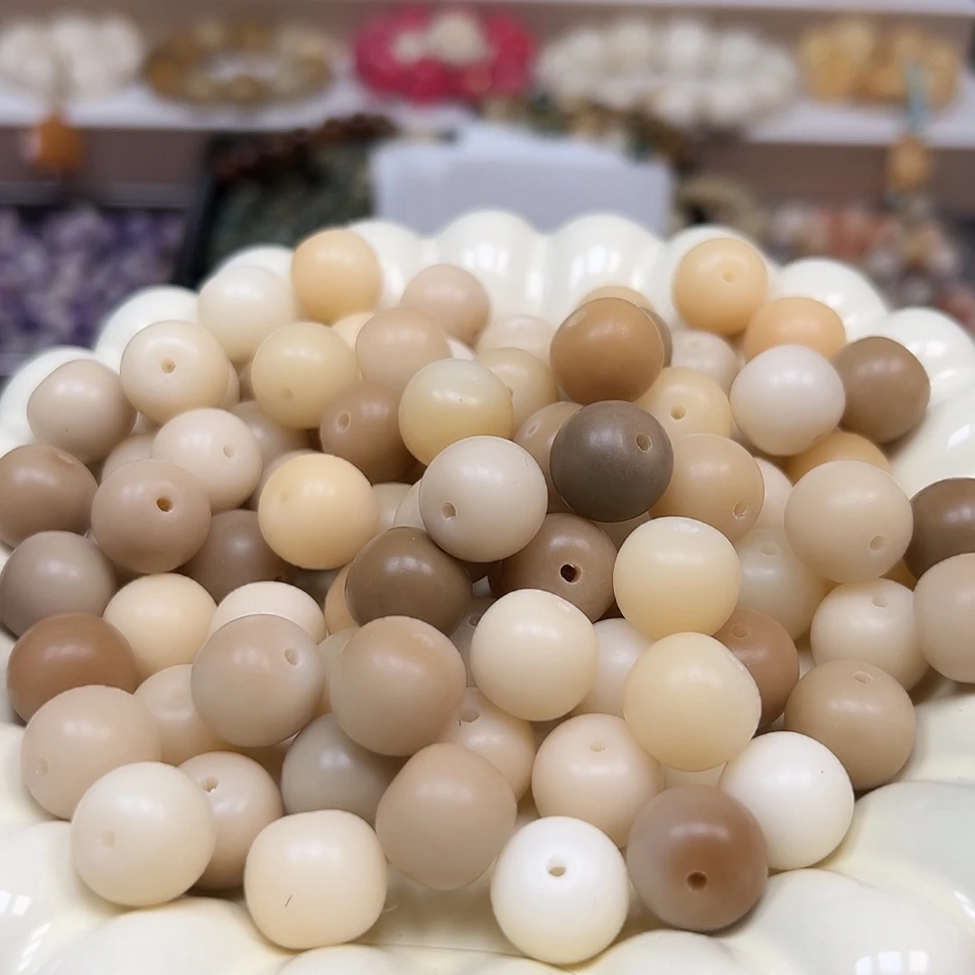 手串菩提根/象牙果卡14干磨莫奈苹果40颗
