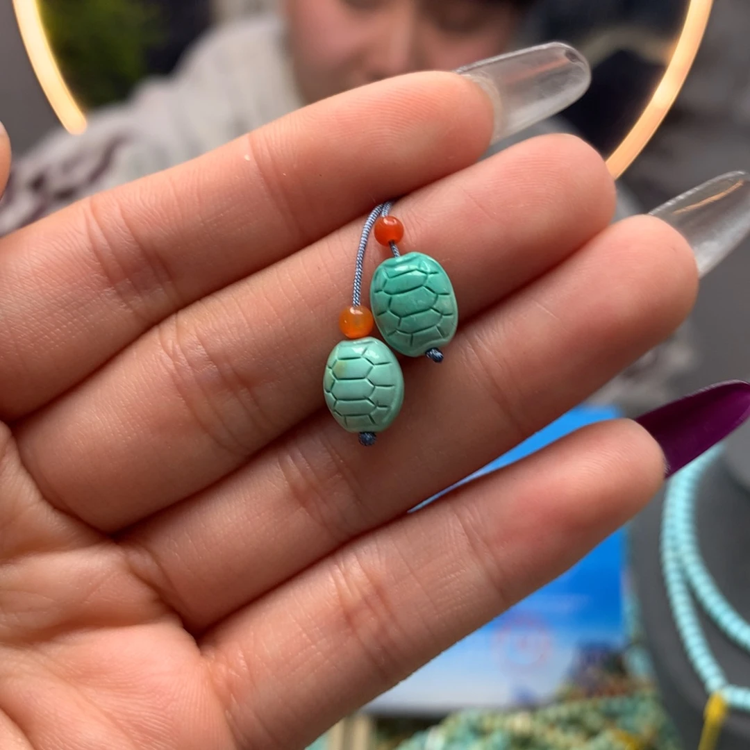 绿松石挂件未镶嵌