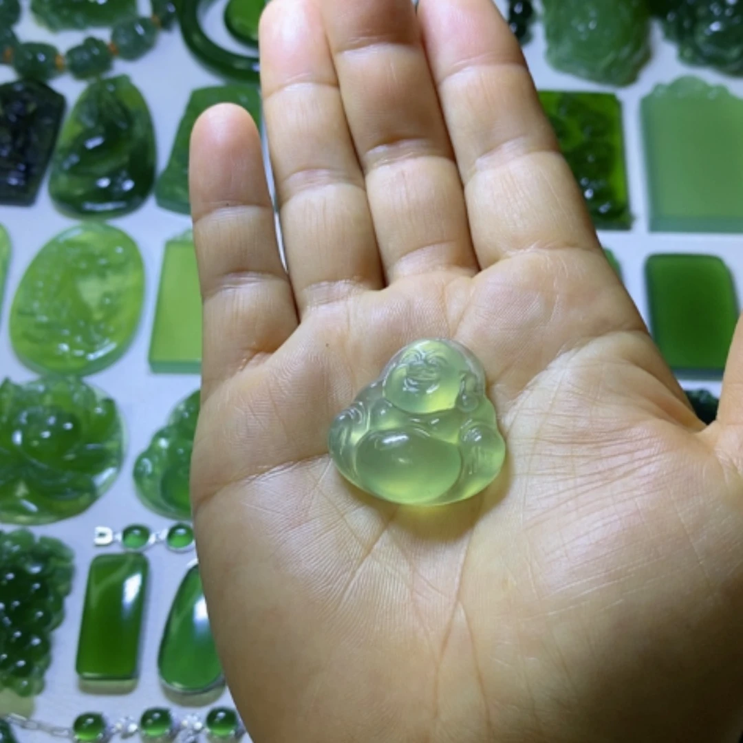 【闪购商品】未镶嵌蛇纹石玉颈饰