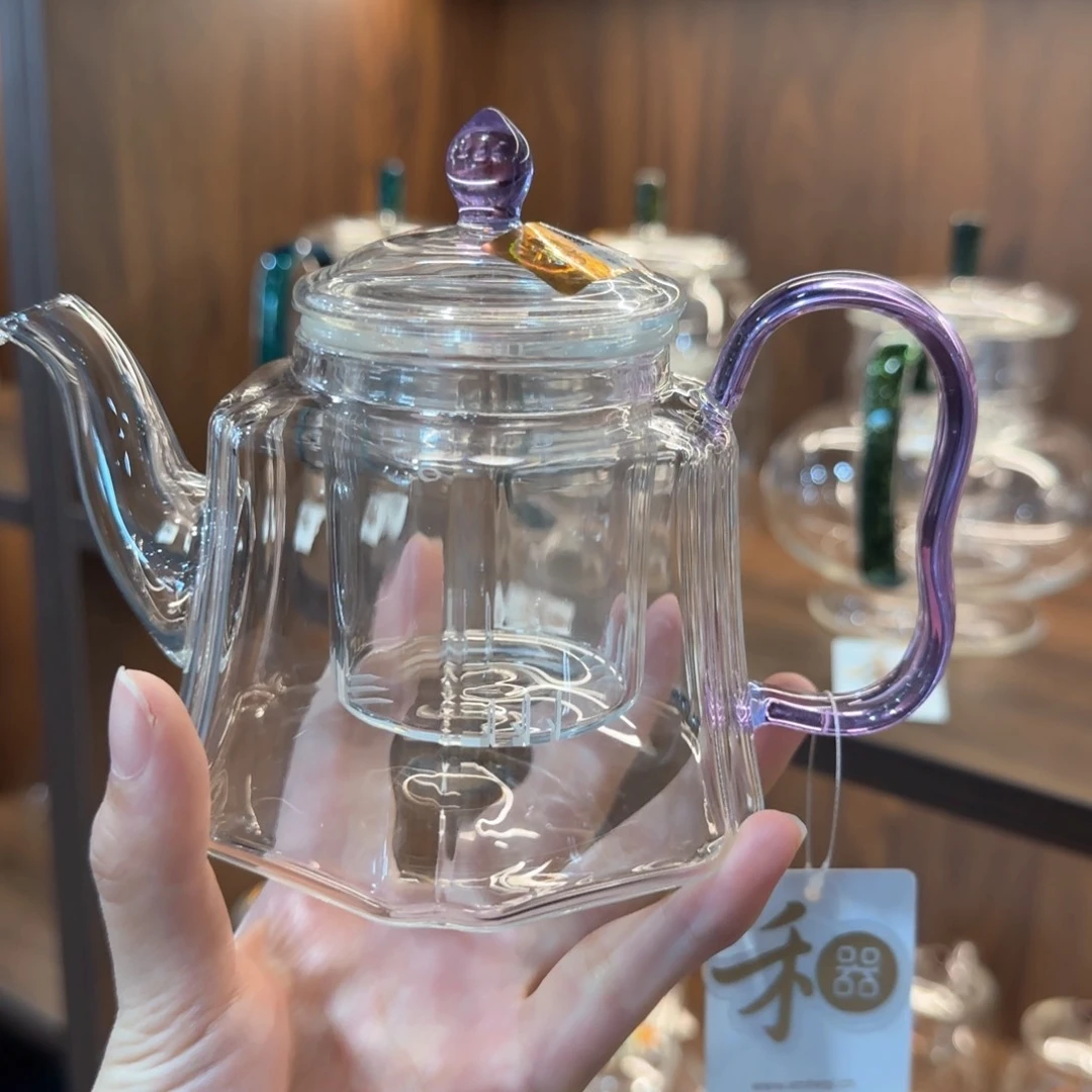 禾器锦瑞壶浅紫色