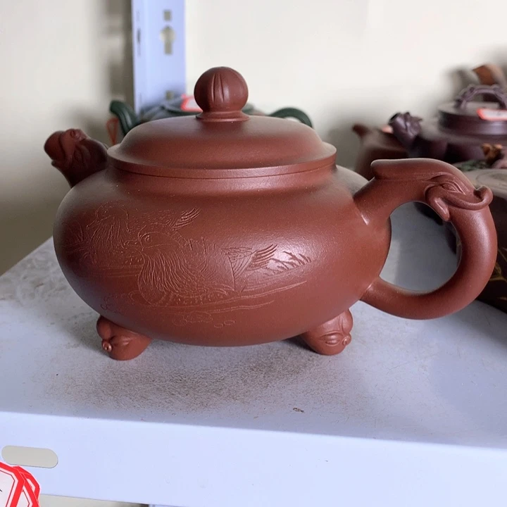 紫砂茶壶原矿手工90