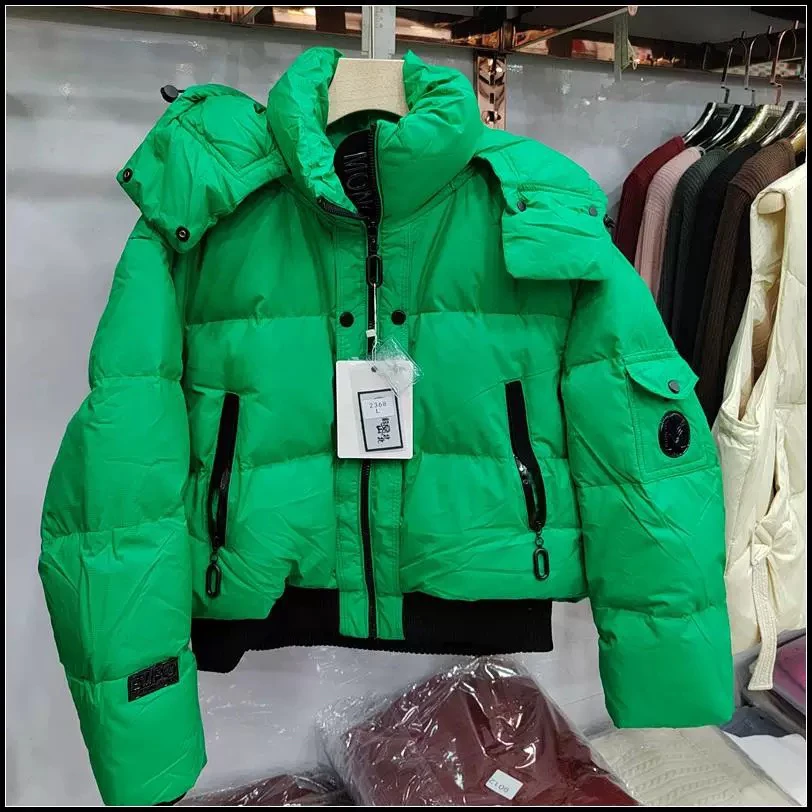 解密北北女冬新款小个子短款韩版洋气面包服欧货连帽