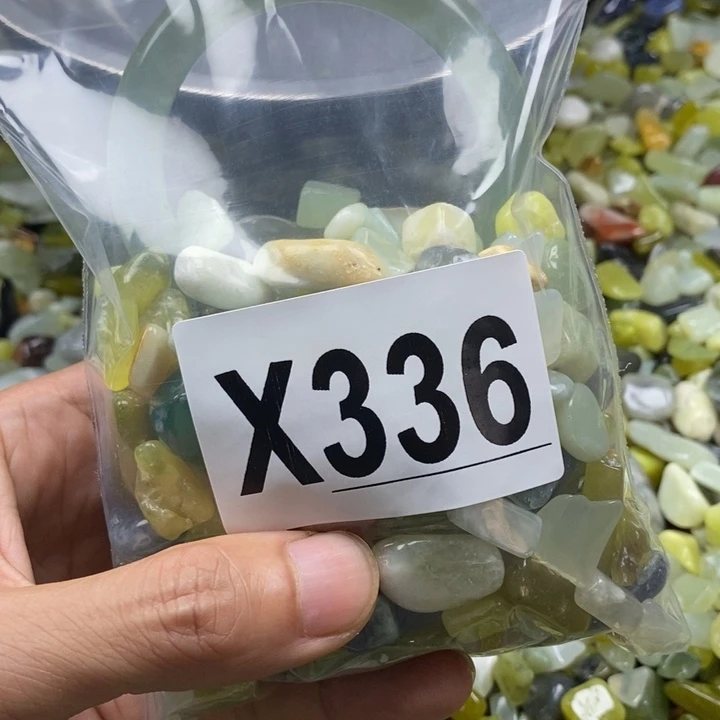 蛇纹石玉未镶嵌鱼缸石