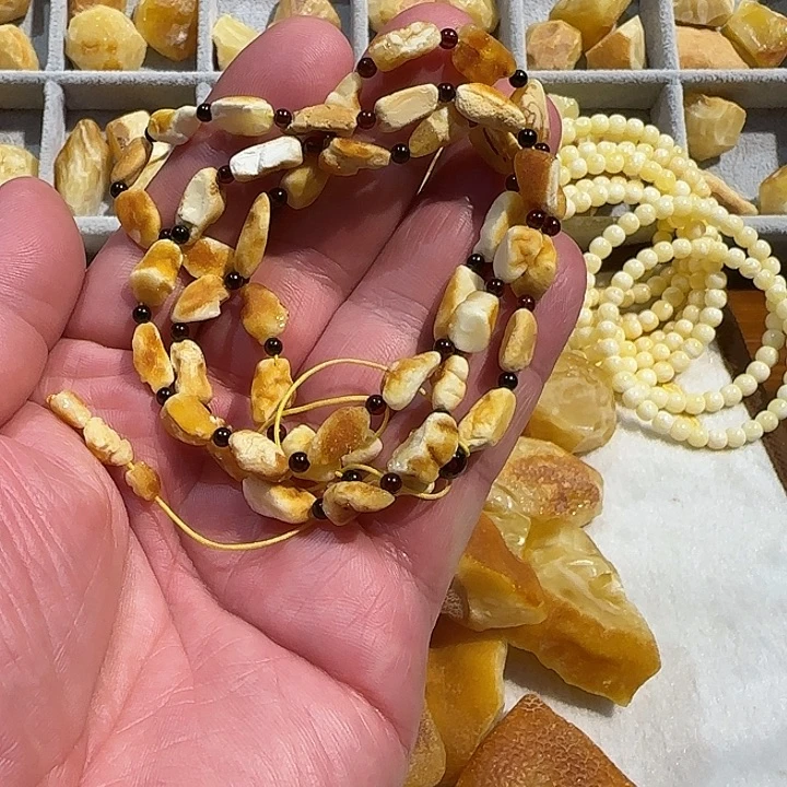 14K金镶嵌定制琥珀