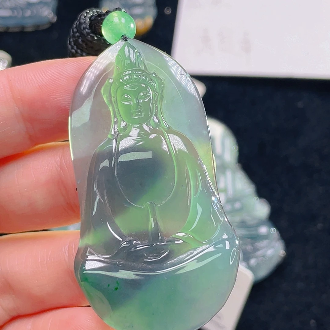 颈饰未镶嵌翡翠6，