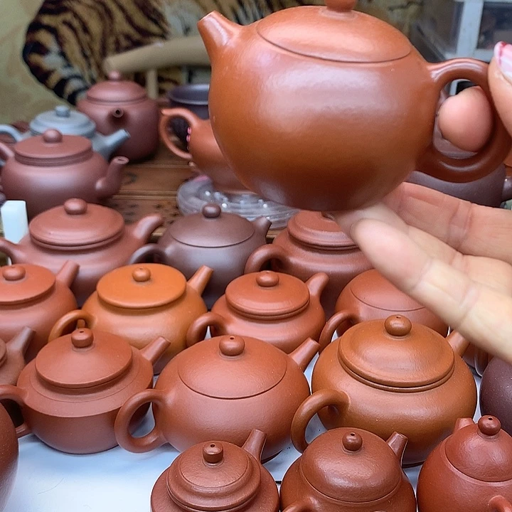 M***J紫砂茶壶本山原矿大红袍