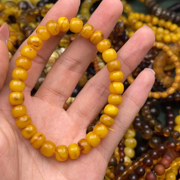 琥珀未镶嵌珠宝奇石