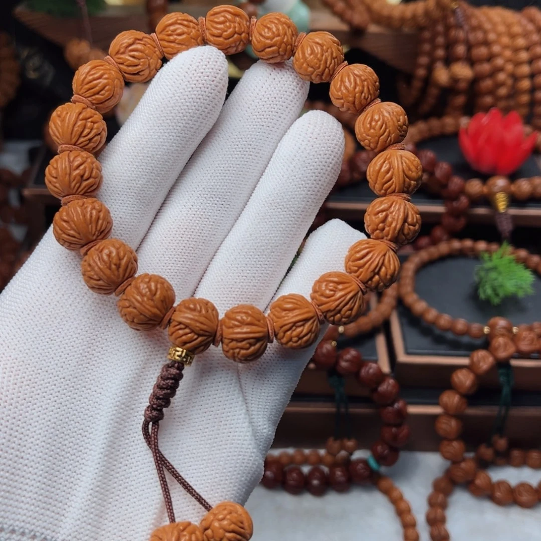 吊坠桃核14盘龙爆肚手持