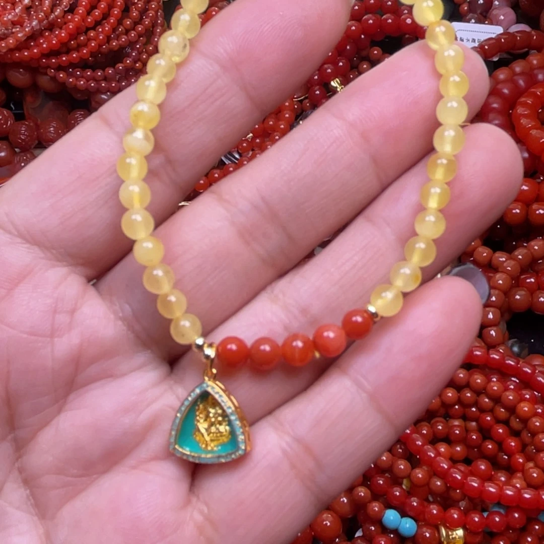 玛瑙/玉髓手链未镶嵌