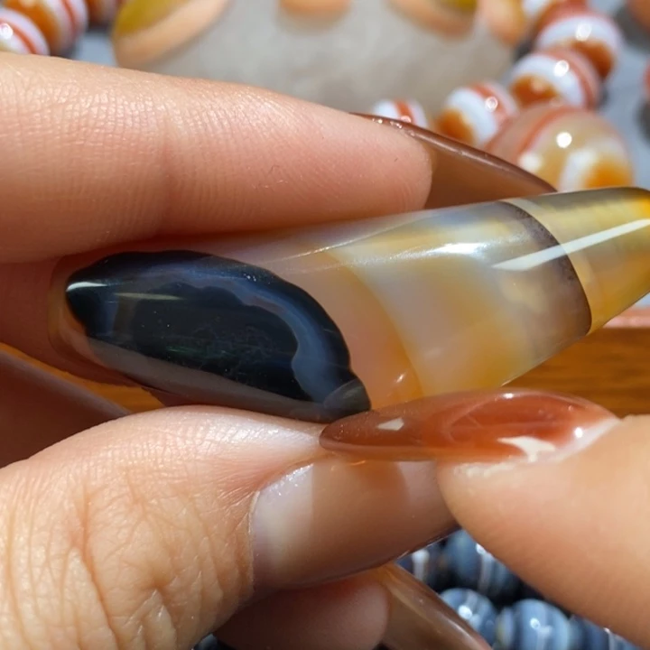 玛瑙/玉髓未镶嵌颈饰