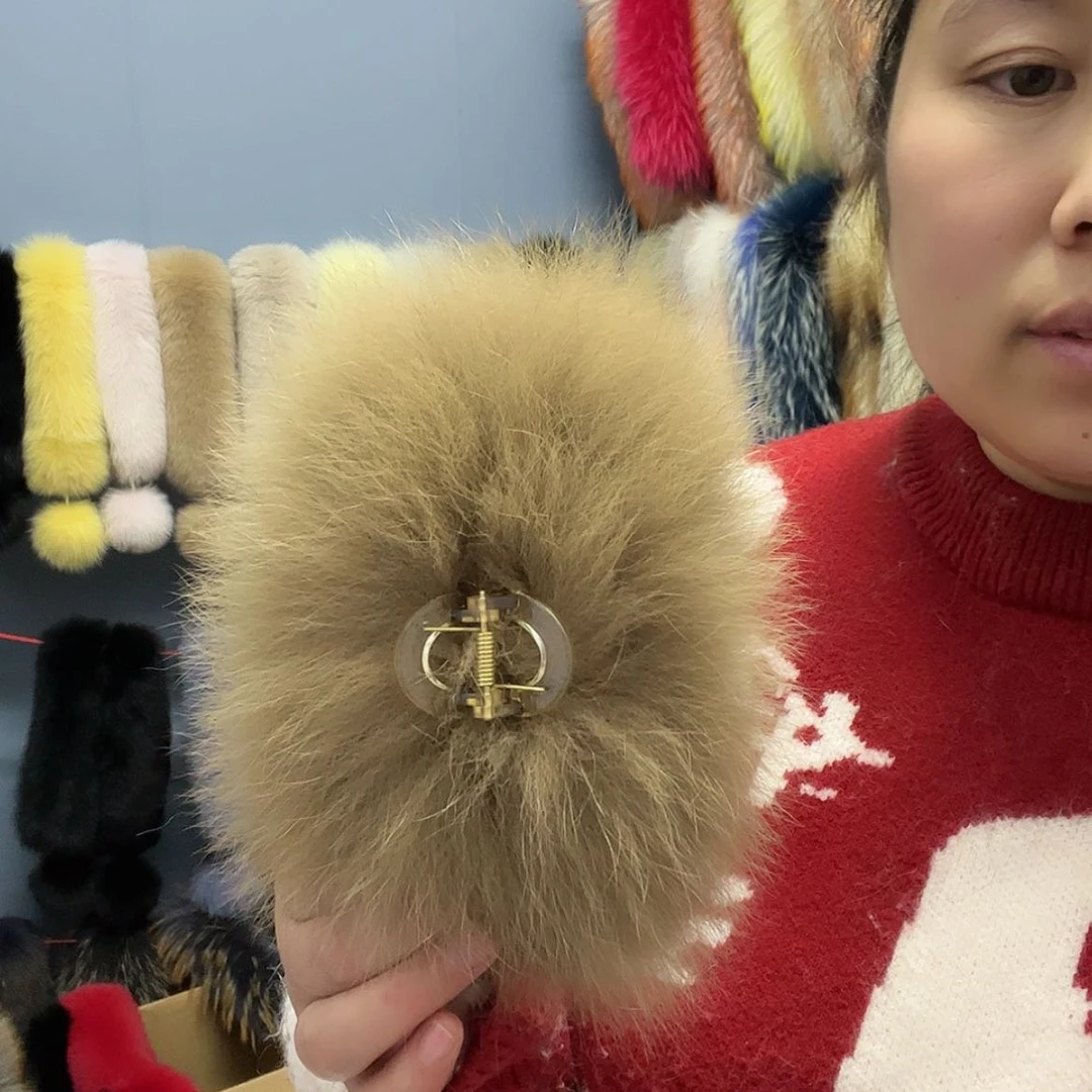 【闪购商品】狐狸毛带子款