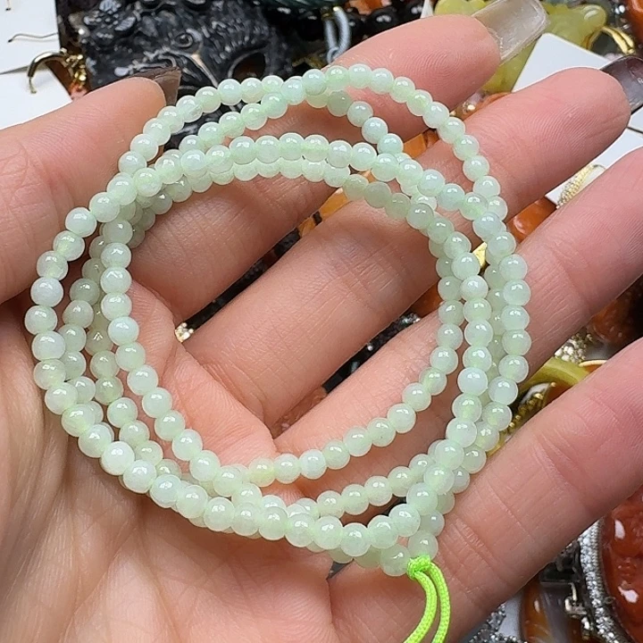 翡翠未镶嵌项链翡翠