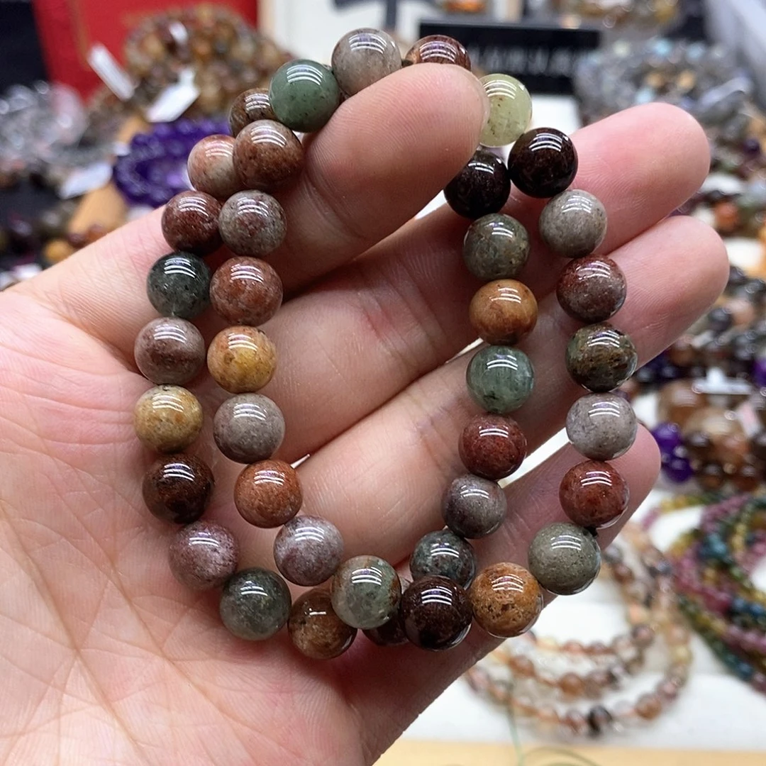 水晶手链未镶嵌多样性发货发一条