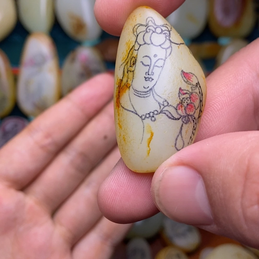 吊坠未镶嵌定制和田玉